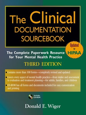 cover image of The Clinical Documentation Sourcebook